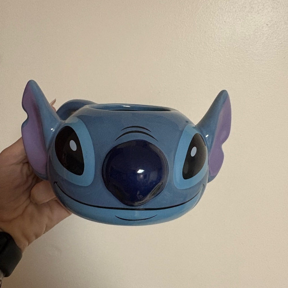 Blue Stitch Ceramic Mug - Picture 1 of 6
